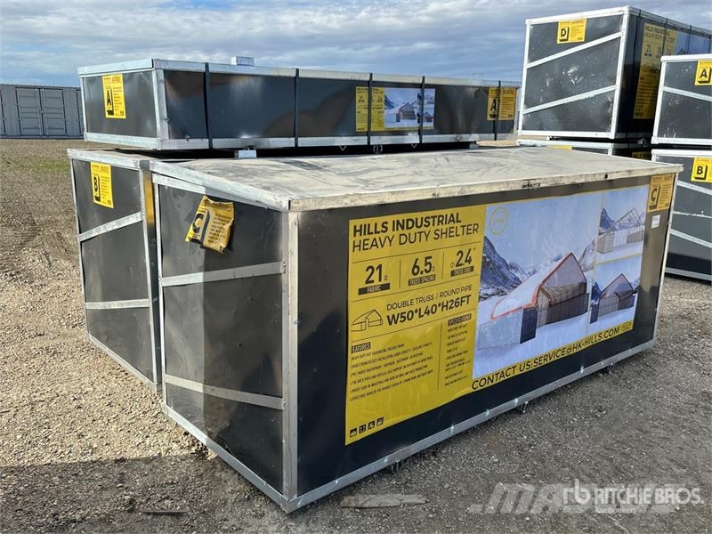 HIlls Industrial 504026 50 ft x 40 ft Container Sh Строительная техника - Другие
