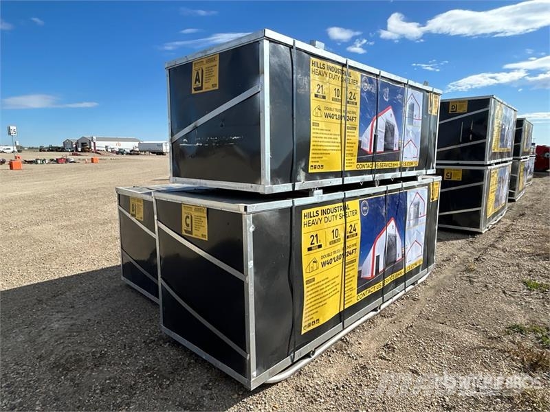 HIlls Industrial 804024 40 ft x 80 ft Storage Buil Стальные каркасные здания