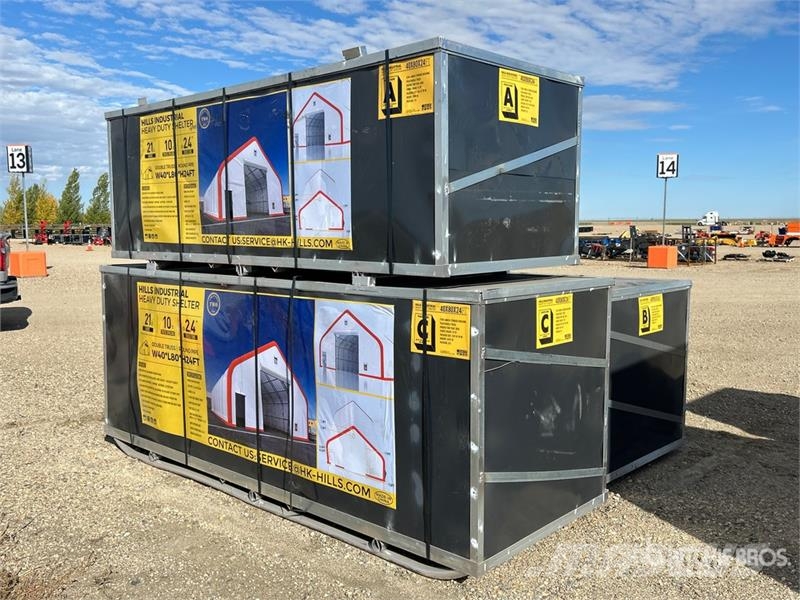  HIlls Industrial 804024 40 ft x 80 ft Storage Buil Стальные каркасные здания