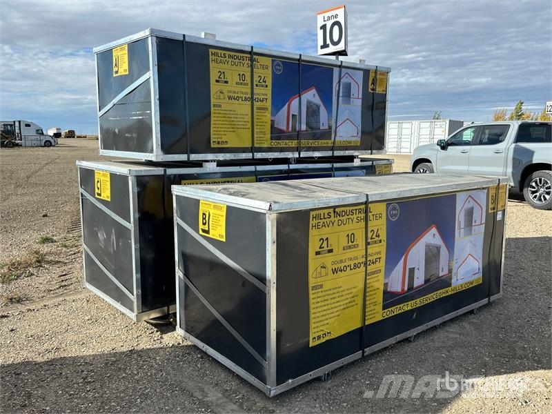  HIlls Industrial 804024 40 ft x 80 ft Storage Buil Стальные каркасные здания
