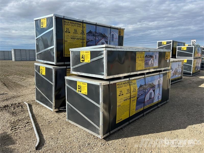  HIlls Industrial 805026 50 ft x 80 ft Storage Buil Стальные каркасные здания
