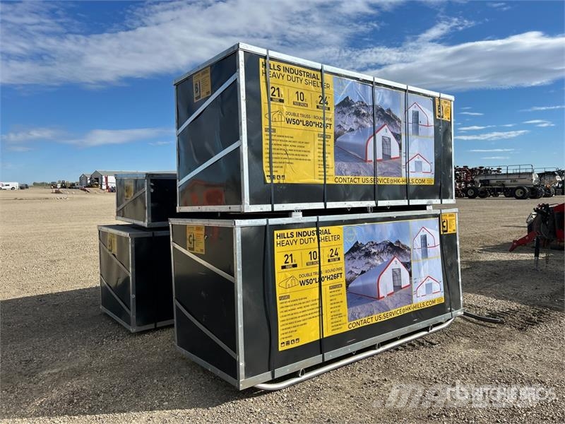  HIlls Industrial 805026 50 ft x 80 ft Storage Buil Стальные каркасные здания