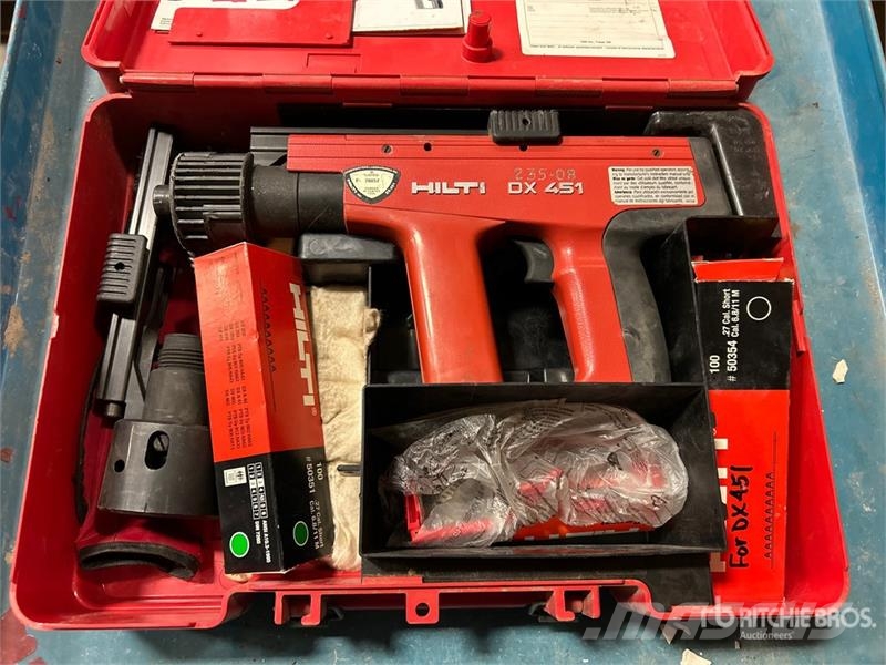 Hilti of Hilti Cordless Tools Kiti naudoti statybos komponentai