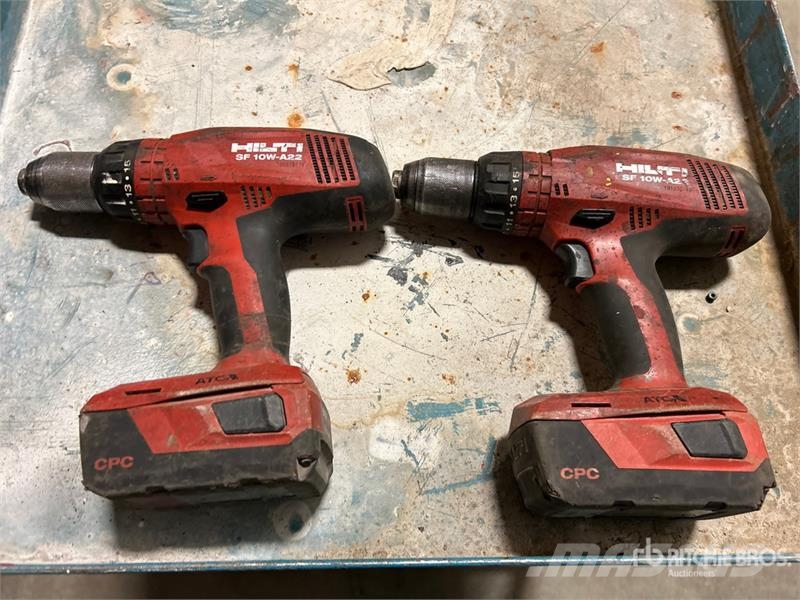 Hilti of Hilti Cordless Tools Kiti naudoti statybos komponentai