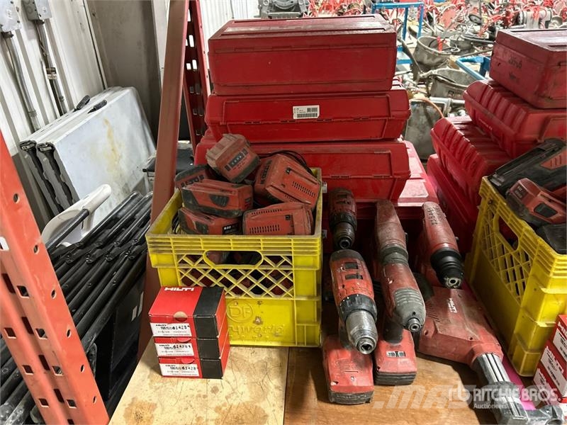 Hilti of Hilti Cordless Tools Kiti naudoti statybos komponentai