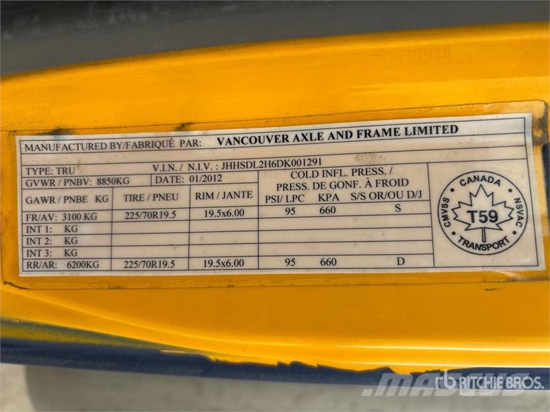 Hino 195 탑차 트럭