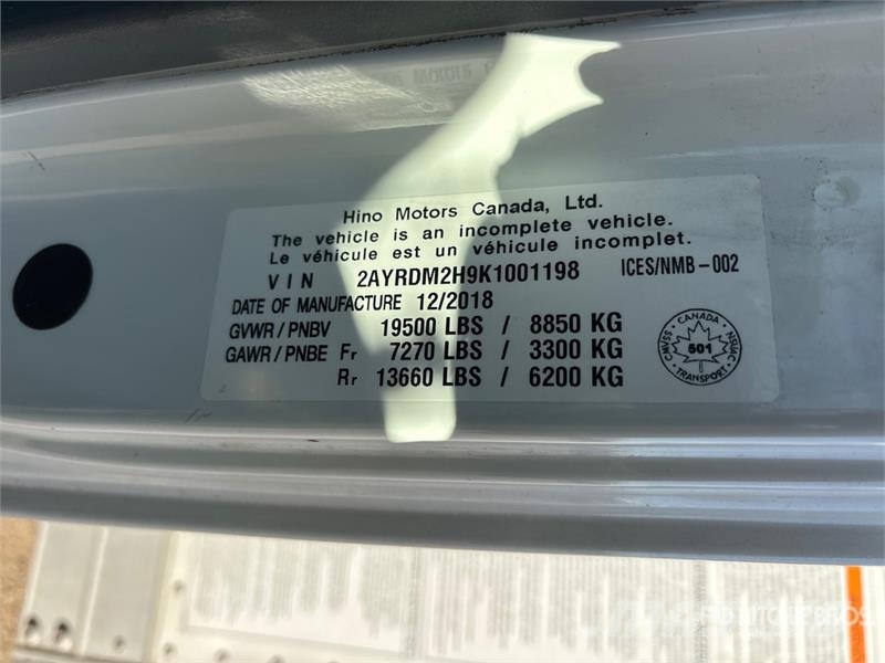 Hino 195 4x2 Refrigerated Truck Kamioni hladnjače
