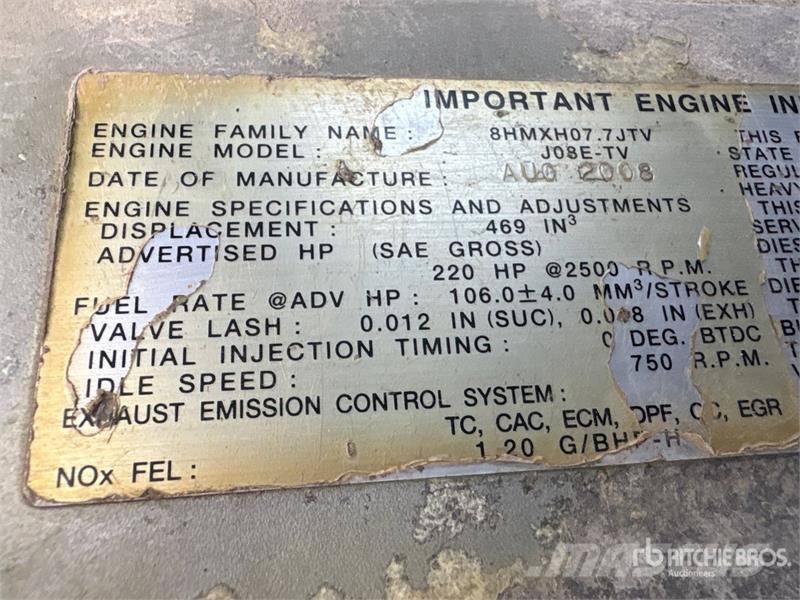 Hino 258 Kabine i unutrašnjost