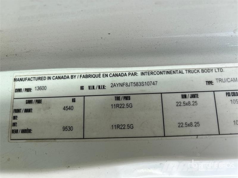 Hino 308 탑차 트럭