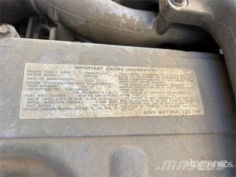 Hino FB1817 شاحنات ذات هيكل صندوقي