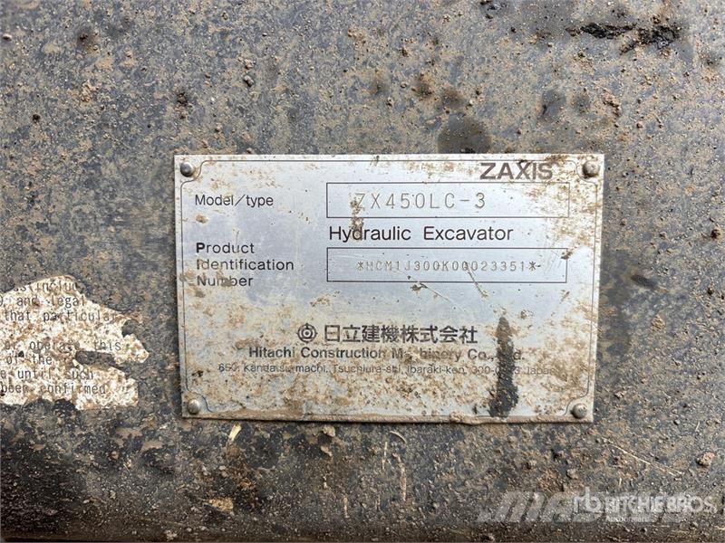 Hitachi ZX 450LC-3 VG Tracked Excavator Raupenbagger