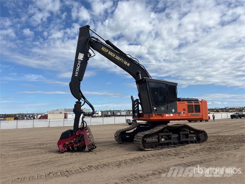Hitachi ZX210F-3 Houtklover