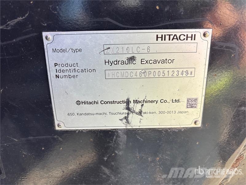 Hitachi ZX210LC-6 Tracked Excavator Bageri guseničari