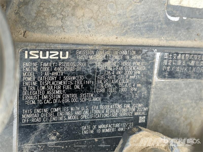 Hitachi ZX210LC-7H Tracked Excavator 履帶式 挖土機/掘鑿機/挖掘機
