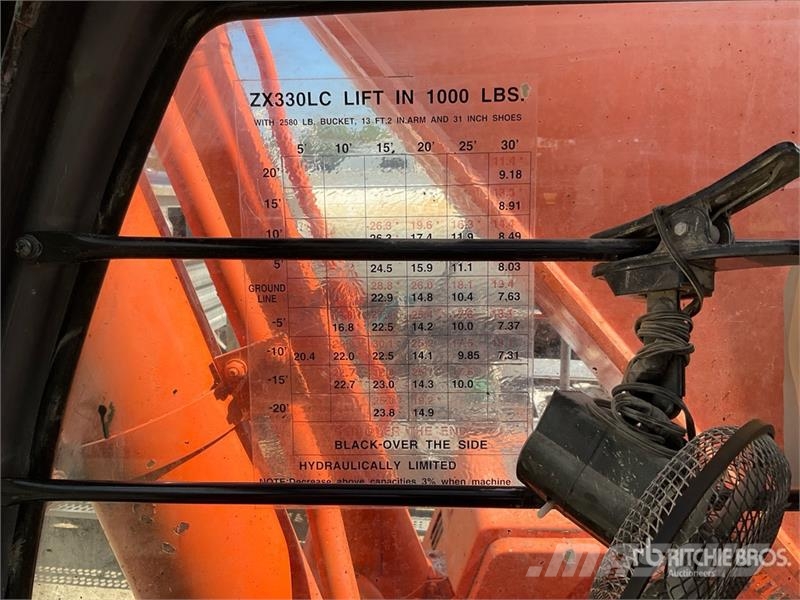 Hitachi ZX330LC Vikšriniai ekskavatoriai