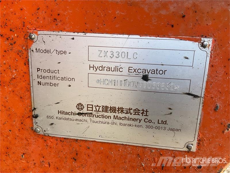 Hitachi ZX330LC Vikšriniai ekskavatoriai