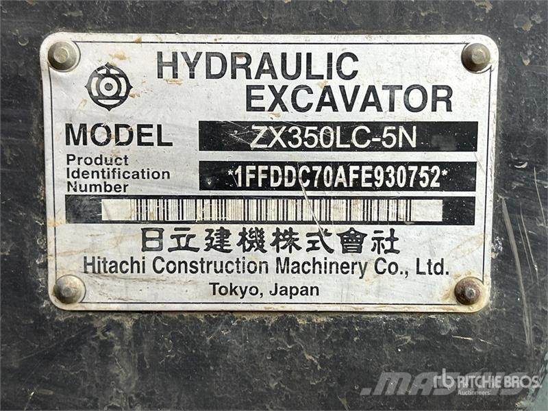 Hitachi ZX350LC-5N Tracked Excavator 履带挖掘机