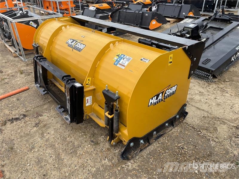 HLA 3500 94 in Skid Steer Snow Pusher حراثات ونصول الجليد