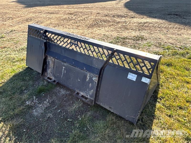 HLA 96 in Snow Skid Steer Bucket Kausi