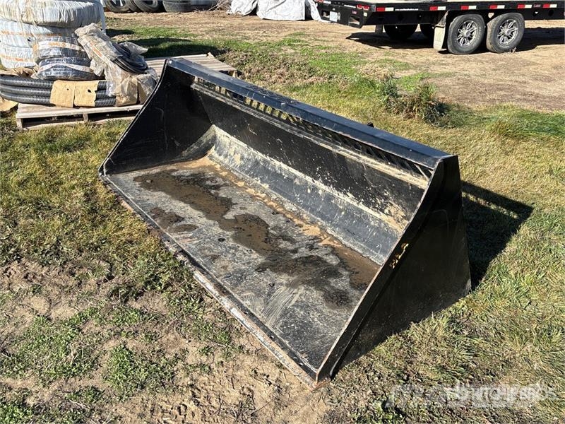 HLA 96 in Snow Skid Steer Bucket Kausi