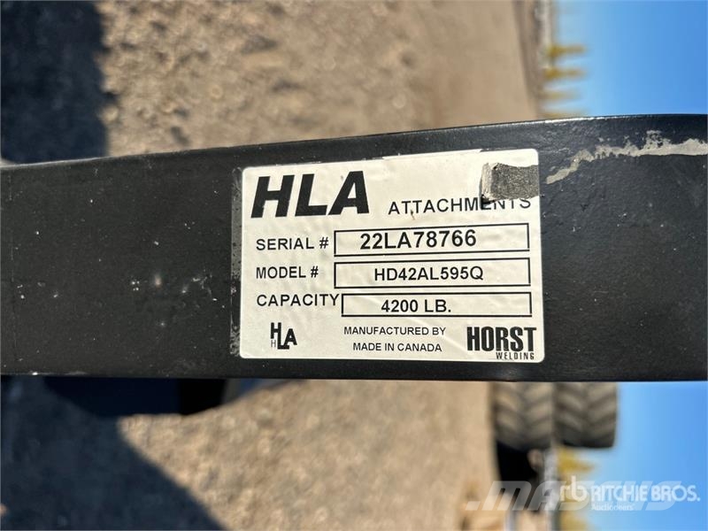 HLA HD42AL595Q 48 in Tractor Pallet Forks Fourche