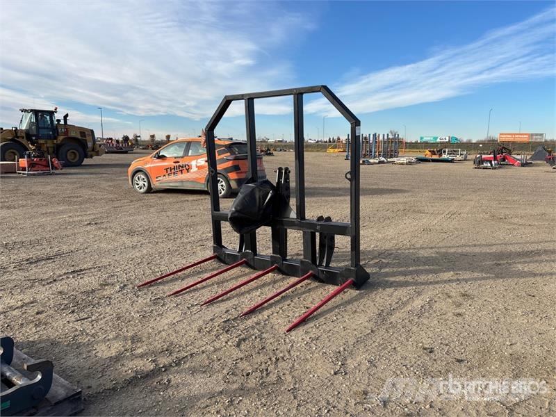 HLA QE5723PHC3 43 in 5 Prong 3-Point Hitch Bale Spear Kiti naudoti traktorių priedai