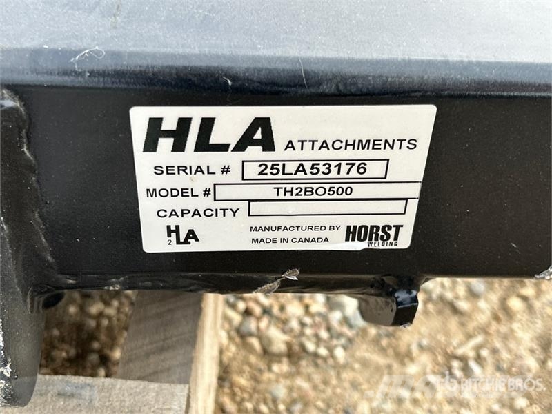 HLA TH2BO500 Skid Steer Hitch Receiver موصلات سريعة
