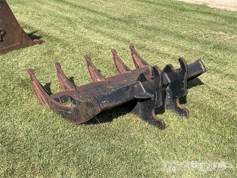 HNL 60 in Excavator Rake - Fits John Deere 135C Rakes and tedders