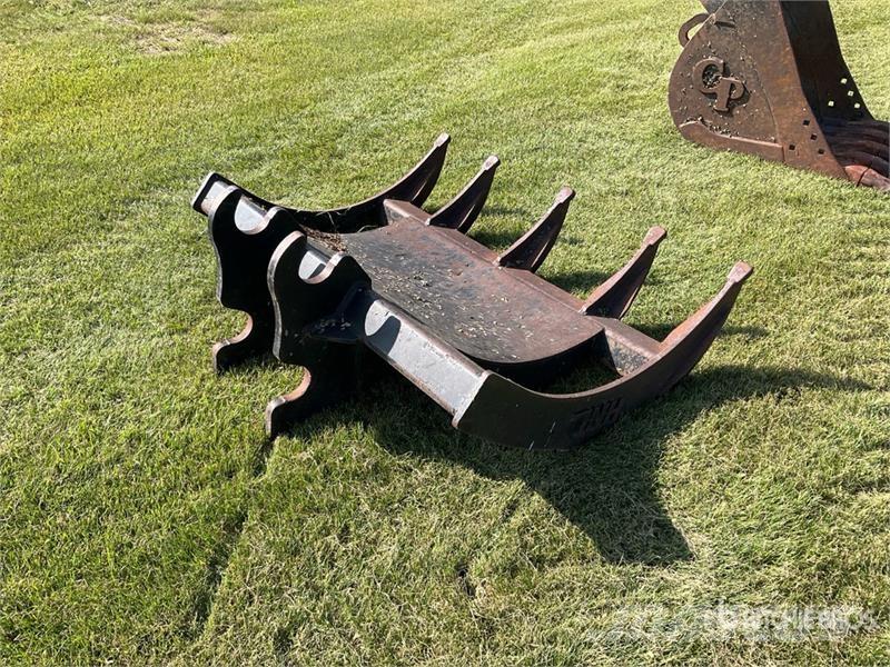 HNL 60 in Excavator Rake - Fits John Deere 135C Rakes and tedders