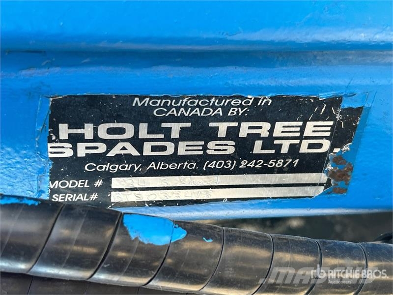  Holt Tree Spades 30 in Skid Steer Tree Shear Cortadoras