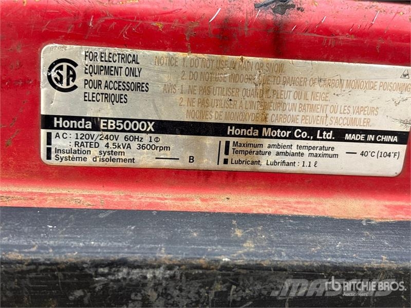 Honda EB5000X 4.5 kVA Generator Set Diesel Generatoren