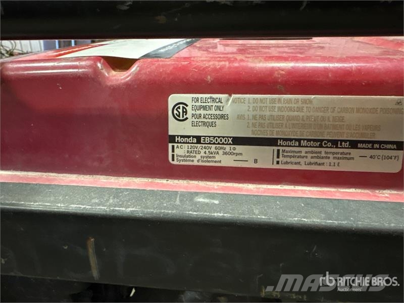 Honda EB5000X 4.5 kVA Generator Set مولدات ديزل