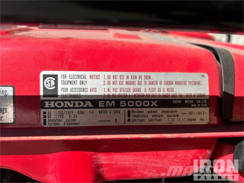 Honda EM5000 5 kW Portable Generator Set Други генератори
