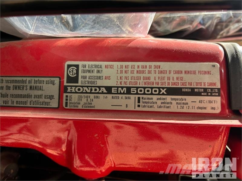 Honda EM5000 5 kW Portable Generator Set Други генератори
