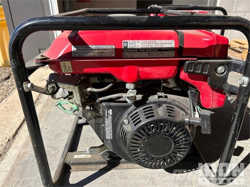 Honda EM5000 Portable Generator Set Otros generadores