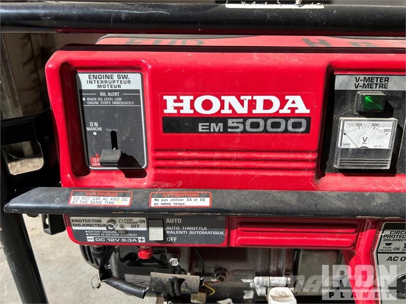 Honda EM5000 Portable Generator Set Otros generadores
