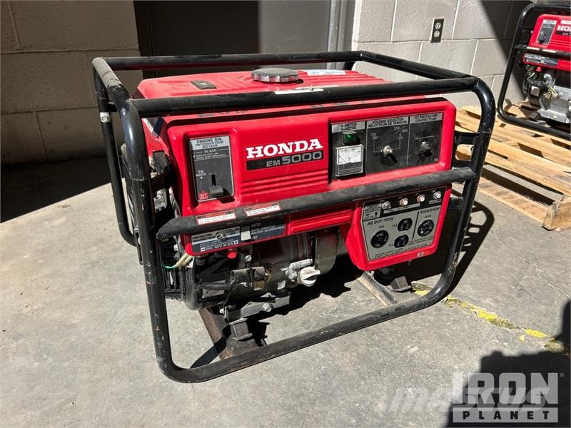 Honda EM5000 Portable Generator Set Otros generadores