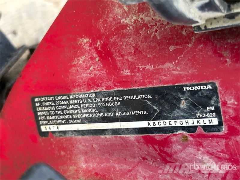 Honda WT30X Pompa de apa