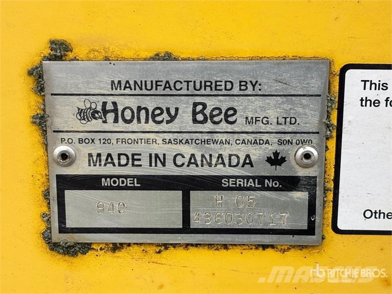 Honey Bee 94C Combine harvester heads