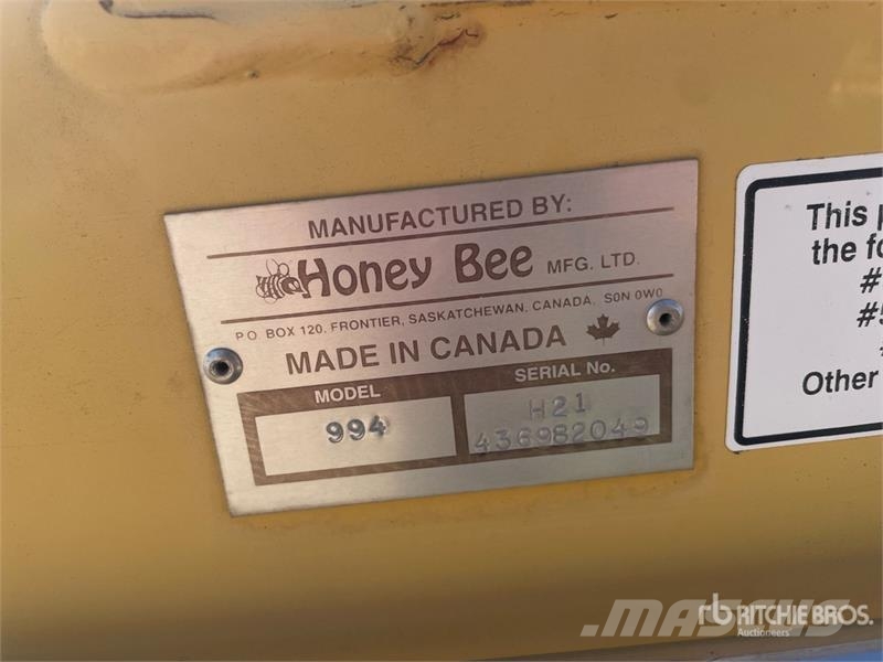 Honey Bee 994 35 ft Draper Combine Header 콤바인 헤드