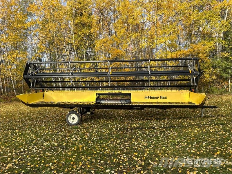 Honey Bee Sp25 25 ft Draper Combine Header رؤوس الحصادات الدراسات