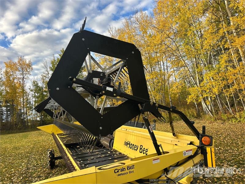 Honey Bee Sp25 25 ft Draper Combine Header رؤوس الحصادات الدراسات
