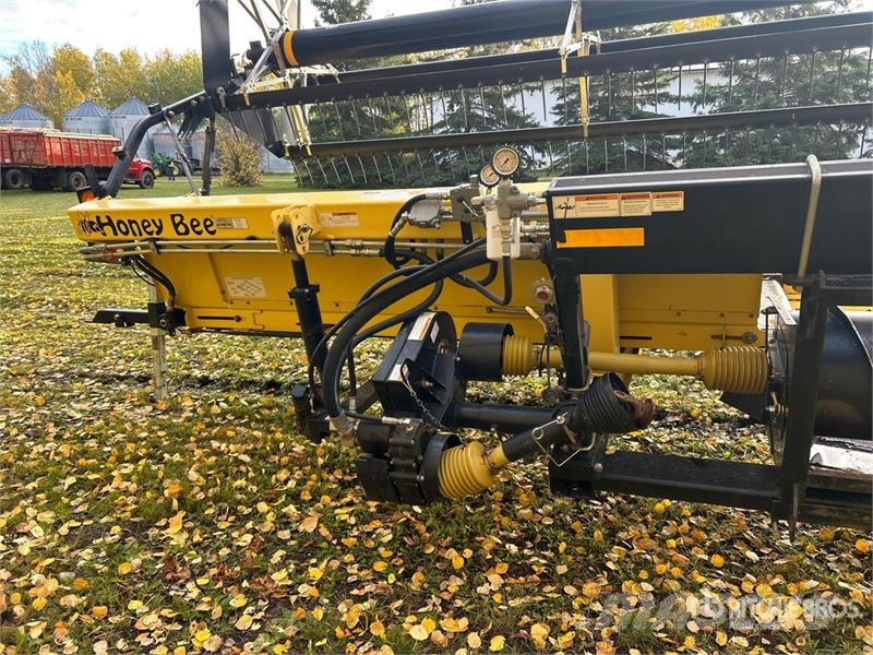 Honey Bee Sp25 25 ft Draper Combine Header رؤوس الحصادات الدراسات