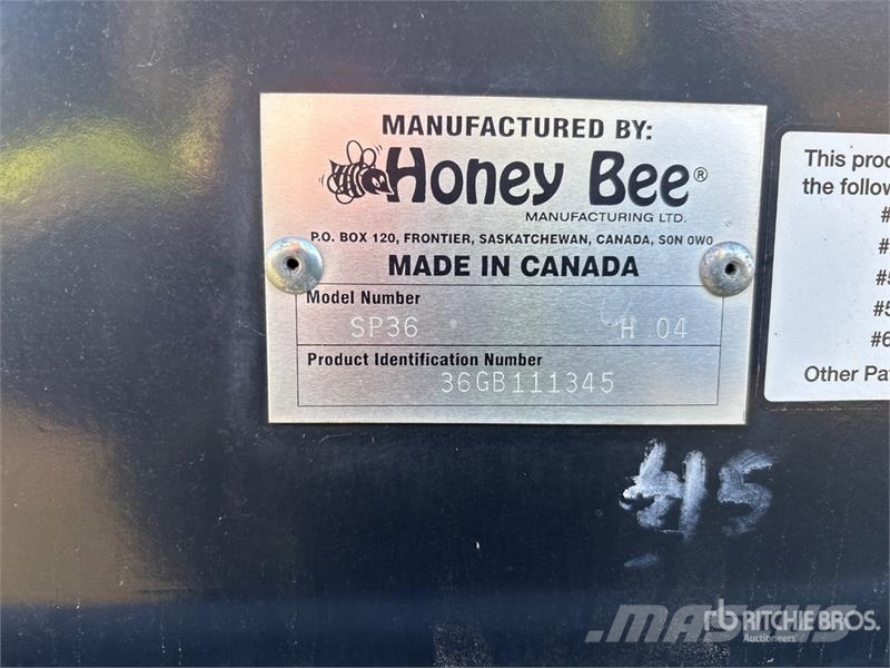 Honey Bee SP36 Cabeçotes de colheitadeira