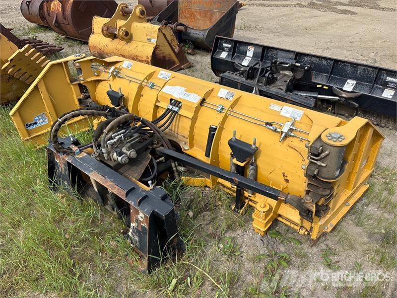 Horst Welding SB3200W813 156 in Skid Steer Snow Blade Láminas y cuñas quitanieves