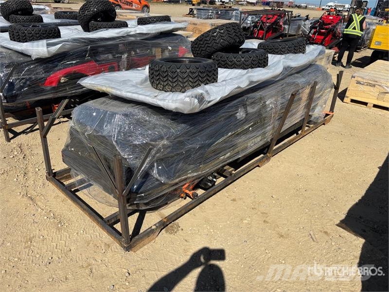  HQ100 Electric Gray Six-Seater Golf Cart (Unused) 골프 카트