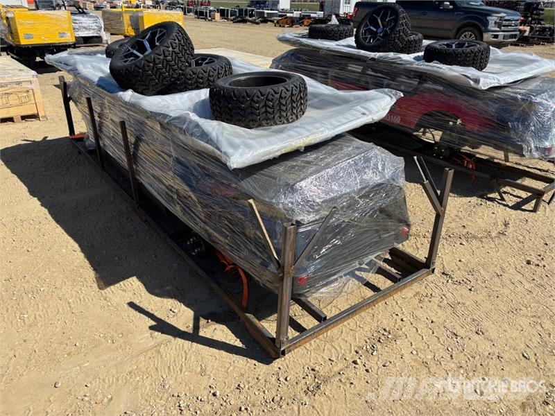  HQ100 Electric Gray Six-Seater Golf Cart (Unused) 골프 카트
