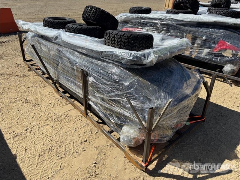  HQ100 Electric Gray Six-Seater Golf Cart (Unused) 골프 카트