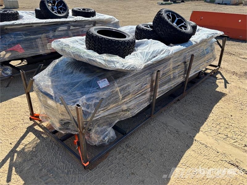  HQ100 Electric Gray Six-Seater Golf Cart (Unused) 골프 카트