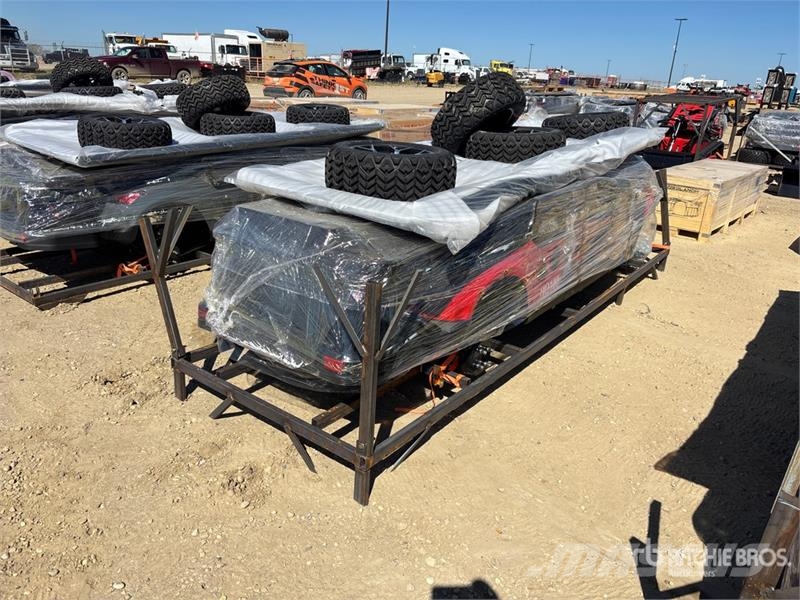  HQ100 Electric Red Six-Seater Golf Cart (Unused) Golf carts